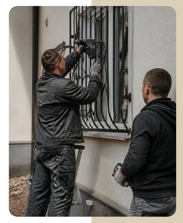 Установка наружных решеток в Балтийске от 4996 р. | ДвериЛегко-Блт